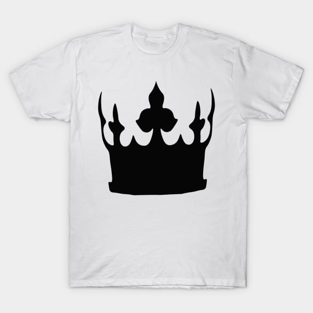 Vector crown illustration T-Shirt by Anna Kobylarz32